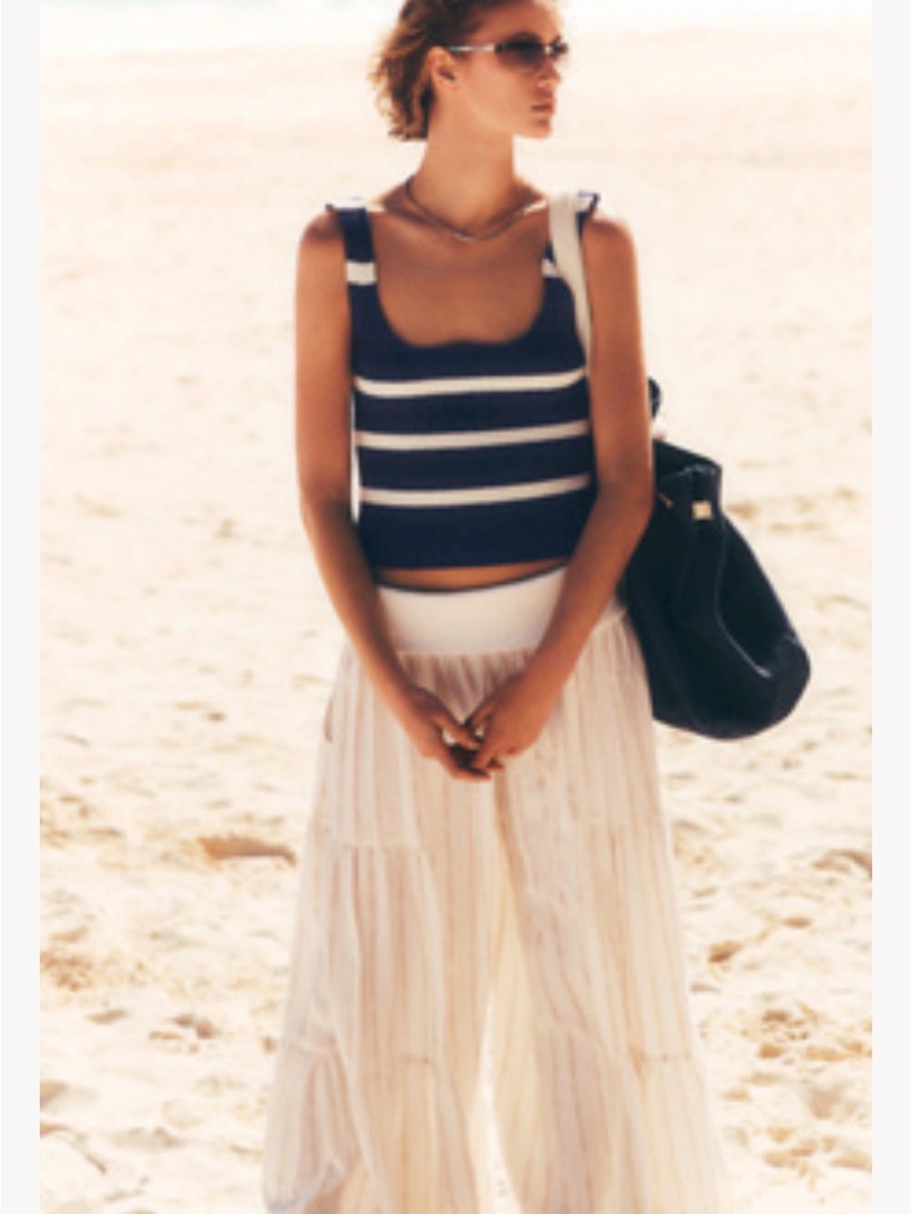 Maeve Square-Neck Sweater Tank